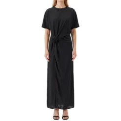 Rotate Rückenfreies Maxikleid schwarz Maxikleid