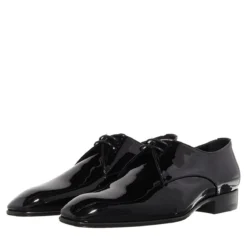 Saint Laurent Eli Nero Schnürschuhe