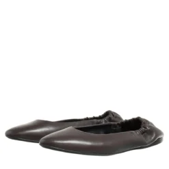 Saint Laurent Mami Ballet Flat Brown Ballerinas