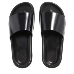 Saint Laurent Nichols Slides Black Slides