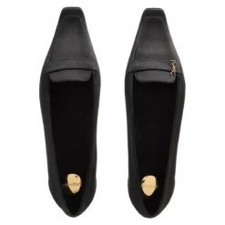 Saint Laurent Poppy Ballerinas Black Ballerinas