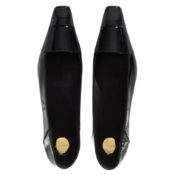 Saint Laurent Poppy Ballerinas Black Ballerinas
