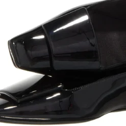 Saint Laurent Poppy Ballerinas Black Ballerinas