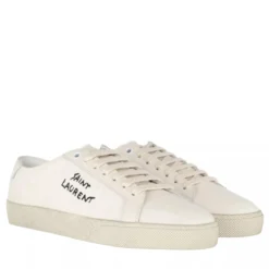 Saint Laurent Saint Laurent Signature Sneaker Panna Low-Top-Sneaker