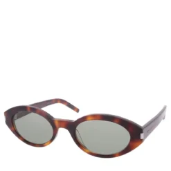 Saint Laurent SL 567-002 Havana-Havana-Green Sonnenbrille