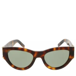 Saint Laurent SL M94-003 53 Sunglass Woman Acetate Havana-Havana-Green Sonnenbrille