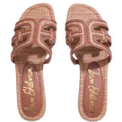 Sam Edelman Bay Tawny Tan/richcognac Slides