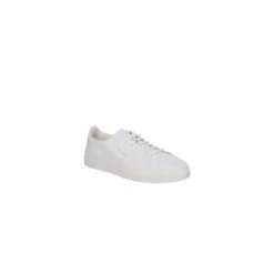 Santoni White Panelled Design Sneakers Neutrals Low-Top-Sneaker