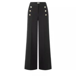 Seductive Bridget Schwarz Marlene-Hose