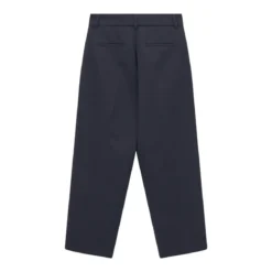 Seductive Bundfaltenhose Sloanne dunkelblau Hose