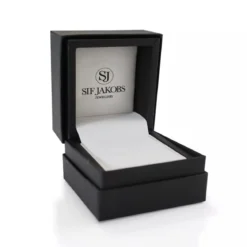 Sif Jakobs Jewellery Ellisse Cinque Ring Gold Pavéring