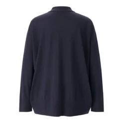 Sminfinity Pullover aus Merinowolle blau Poloshirt