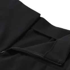 Sportmax Flared Hose Gettone schwarz Stoffhose