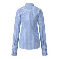 Sportmax Hemdbluse Conio mit Streifen blau Bluse