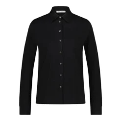 Stefan Brandt Bluse Ada aus Baumwolle schwarz Bluse