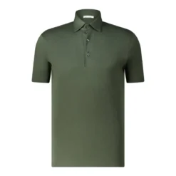 Stefan Brandt Poloshirt Luca grün Poloshirt
