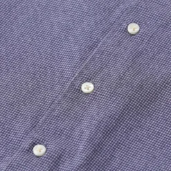 STENSTRÖMS Regular-Fit Hemd aus Baumwolle blau Hemd