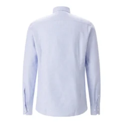 STENSTRÖMS Slim-Fit Hemd aus Baumwolle blau Hemd