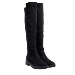 Steve Madden Applause Black Overknee-Boots