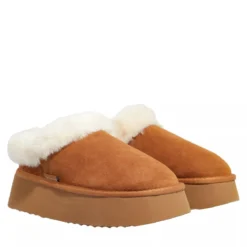Steve Madden Chaplin Chestnut Slides