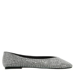 Steve Madden Darts-R Rhinestone Ballerinas