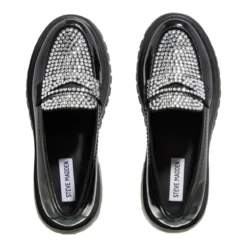 Steve Madden Longhaul Black Box Loafer