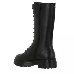 Steve Madden Neon Boot Black Multi Biker Boots