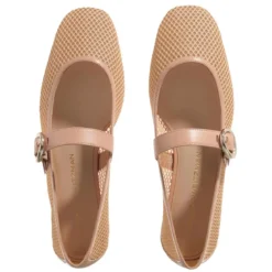 Stuart Weitzman Arabella Mary Jane Ginger Ballerinas