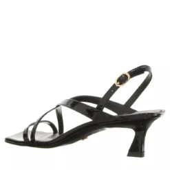 Stuart Weitzman Oasis 50 Slingback Sandal Black Sandalen