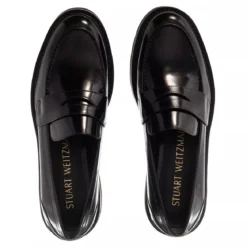 Stuart Weitzman Ultralift Loafer Black Loafer