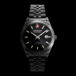 Swiss Military Hanowa Automatikuhr Diligenter silber Automatikuhr