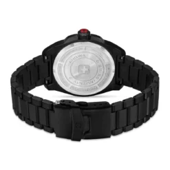Swiss Military Hanowa Quarzuhr Fieldmaster schwarz Quarzuhr
