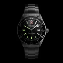 Swiss Military Hanowa Quarzuhr Nomad silber Quarzuhr