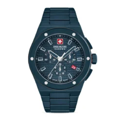Swiss Military Hanowa Quarzuhr Sidewinder Ceramic blau Quarzuhr
