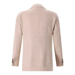 Tagliatore Sakko aus Baumwollmix braun Anzugjacke