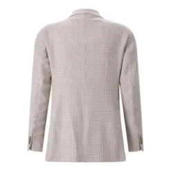 Tagliatore Sakko aus Woll-Seiden-Mix beige Anzugjacke