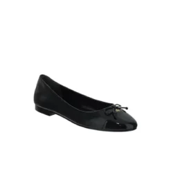 Tory Burch Cap-Toe Ballet Perfect Black/Perfect Black Ballerinas
