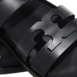 Tory Burch Ines Sport Slide Black Sandalen