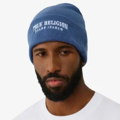 True Religion Beanie blau Hut