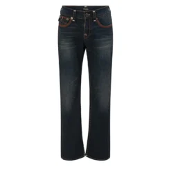 True Religion BILLY SUPER FLATLOCK FLP 34IN dunkel-blau Jeans