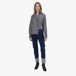 True Religion Bluse LIANA grau Bluse