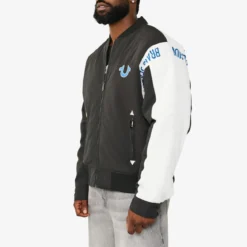 True Religion - Chopper Jacke- Gestickte und bedruckte Logos-multicolor Daunenjacke