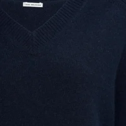 True Religion - Lamgarm- Gerader Schnitt- Rippbünchen an den Ä dunkel-blau