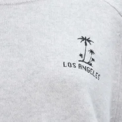 True Religion - Lange Ärmel- Gerader Schnitt- Rippbündchen angrau