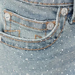 True Religion - Modell: Becca Bootcut- Ausgestellten Bein- Mid hellblau Jeans