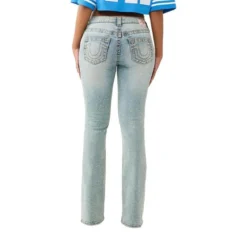 True Religion - Modell: Becca Bootcut- Ausgestellten Bein- Mid hellblau Jeans