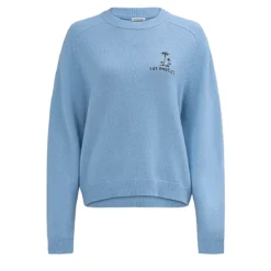 True Religion Strickpulli MC CALIFORNIA blau Pullover