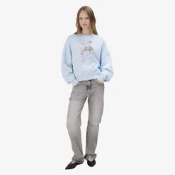 True Religion Sweatshirt RODEO hell-blau Pullover