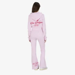 True Religion Zip-Hoodie rosa Blouson
