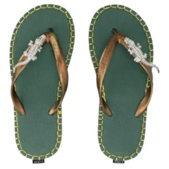 UZURII flip flop Crocodile Colorful Army dunkel-grün Flip Flops